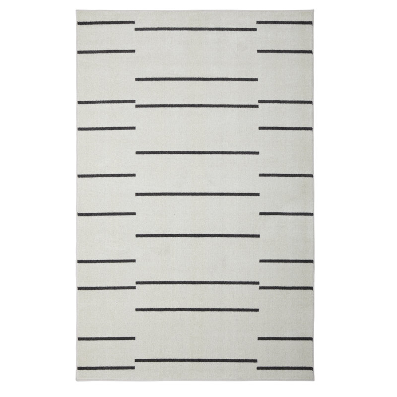 Under the Canopy Mohawk Linen White Area Rug & Reviews Wayfair